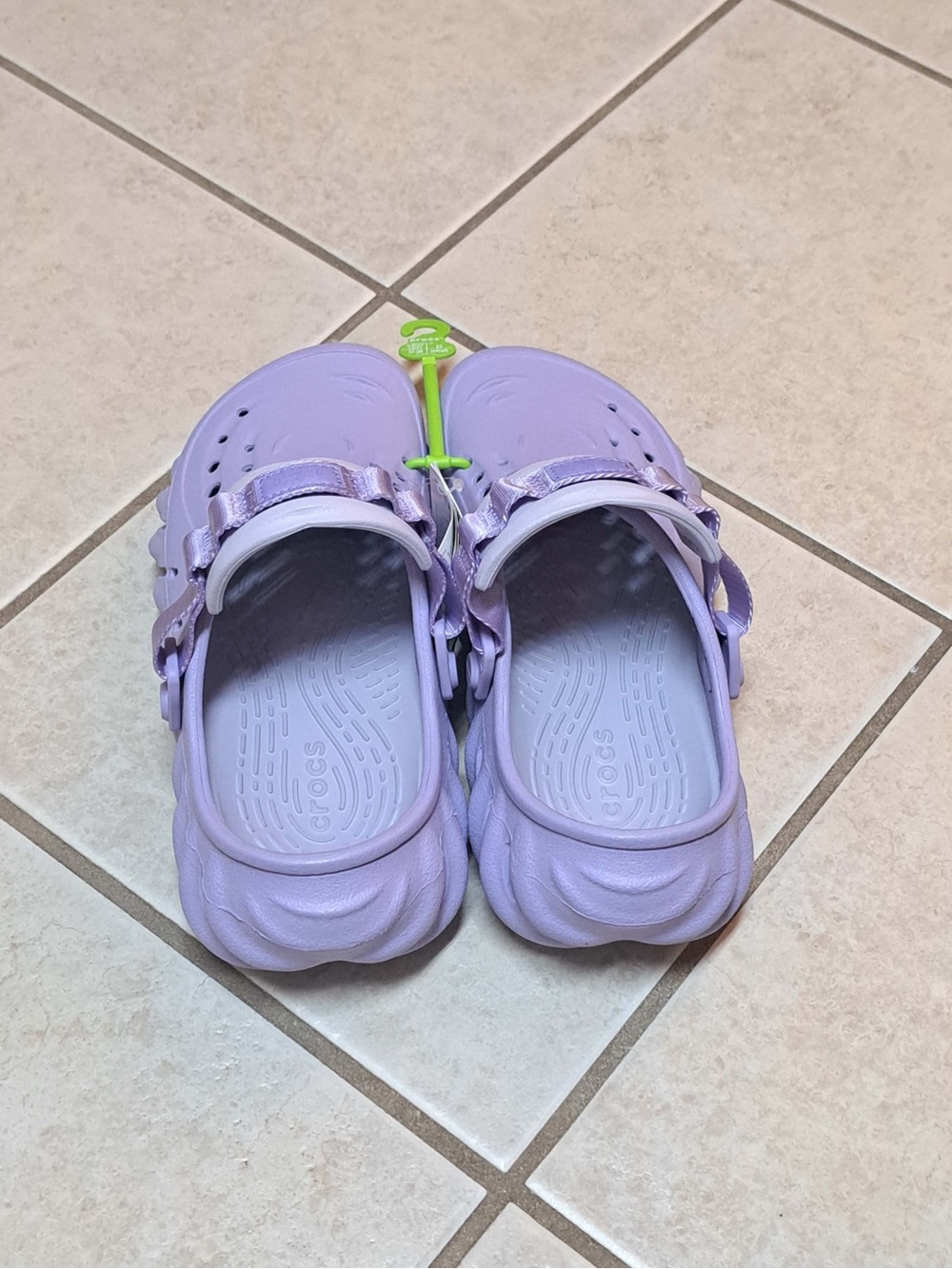 Crocs Echo Clog "Mystic Purple" Unisex Croc - Women's size 7 / Men's 5 - Picture 5 of 8